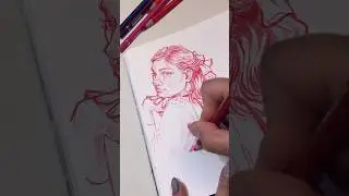 sketch a portrait with me 🎀✨