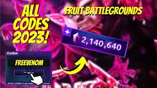 *NEW* ALL FRUIT BATTLEGROUNDS CODES FOR 2023!