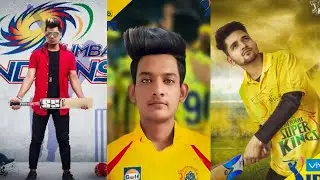 IPL T20 photo Editing Tutorial IN PICARTS