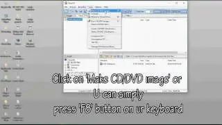 How to convert your CD or DVD files into  iso file