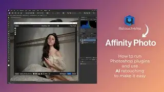 Photoshop plugins in Affinity Photo. Add Retouch4me Ai to your retouching workflow.