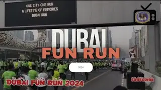 Dubai Fun Run 2024 #trending #viralvideo #bloggger  #youtube #satisfying #asmr