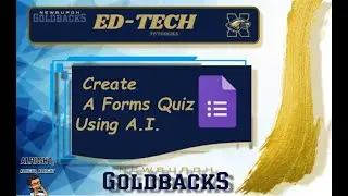 Create a Google forms quiz using A.I.