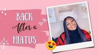 Back after a hiatus