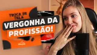 REAGI e REFIZ meus trabalhos ANTIGOS de DESIGN!