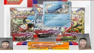 Spacchettamento Pokemon Ep 3: Blister Scarlatto e Violetto Dondozo.