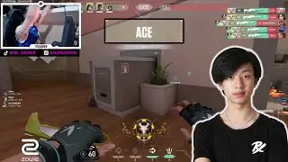 PRX f0rsakeN Operator Ace in Radiant lobby | Valorant