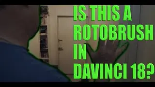 We do sort of have a Rotobrush in Davinci!