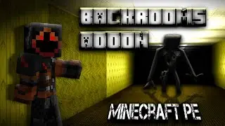 ПОПАЛ В ЗАКУЛИСЬЕ В МАЙНКРАФТЕ БЕДРОК [ПЕ] \ MINECRAFT BEDROCK [PE] ADDON BACKROOMS 1.19.10.22