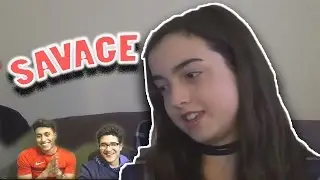 Reacting to the Most SAVAGE 13 Year old!