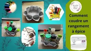 Comment coudre un rangement à épice
