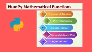 #48.NumPy Mathematical functions|Math functions in python|Python tutorial for beginner|Coding Tricks