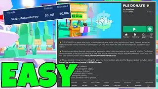 HOW to *RAISE* ALOT OF ROBUX! 💰 (PLS DONATE 💸)