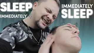 The PERFECT Sleep | Traditional Turkish Barber Massage, Head Massage