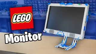 I Built a Working Lego Computer Monitor