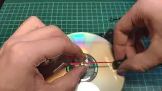 Clock from an old keyboard