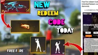 New Redeem Code Today Of Free Fire 2021 || All Characters & Emotes Redeem I Got Free 3000 Diamonds