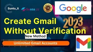 How to create Gmail Account Without Phone Number On PC  without mobile number Gmail account 2023