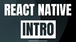 Introduction - React Native Tamil. PART 1