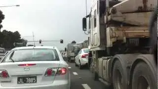 Trip Across Sydney VIA the M4 - Time Lapse