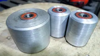 DIY 2x72 Belt Grinder Wheels