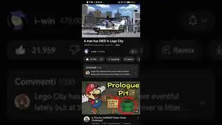 Giulio reacts to: A man has DIED in Lego City