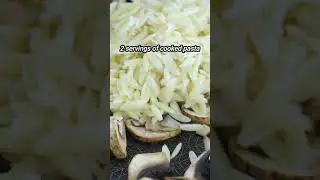 CREAM OF MUSHROOM PASTA 
