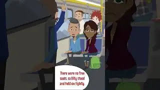 The Fast Driver ⏩🚌😨 #shorts | #learn #english #stories | English through stories
