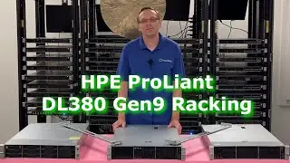 HPE ProLiant DL380 Gen9 | How To Rack a Server | Server Racking | Sliding Rails | Rackmount Server