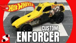 Custom Hot Wheels Enforcer - 2011 Attack Pack 5-Pack #hotwheels