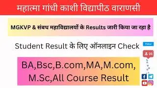 Hello दोस्तों, Mgkvp | #mgkvp #result  🔥 सभी Student Ke लिये #mgkvp_university_news