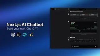 Build and Deploy Your Own Chatbot Application using Next.js | React, Next JS, TypeScript