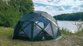 Уникальная палатка 4сезона Yurta 420 Panorama Hовая модель от RUSTRAIL