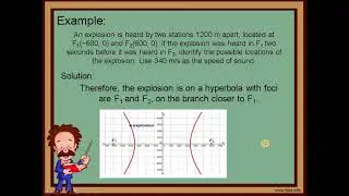 Pre-Calculus: Hyperbola (Application)
