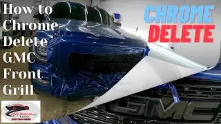 How To Chrome Delete a Front Grill on any 