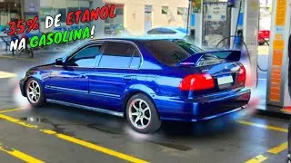COMO O CIVIC ESTÁ COM COMBUSTÍVEL RUIM? Nova Lei aprovada!