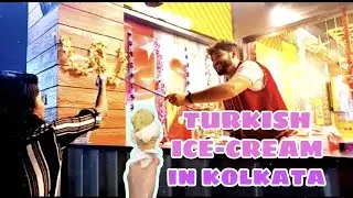 My 1st experience of Turkish ice-cream||Turkish ice-cream||Icecream 🍦🍨