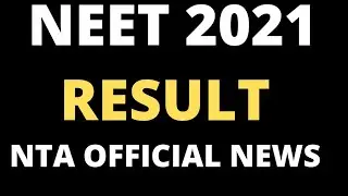 NEET 2021 Result | NEET 2021 Final Answer Key |NEET 2021 | NEET 2021 RESULTS |Neet latest news today