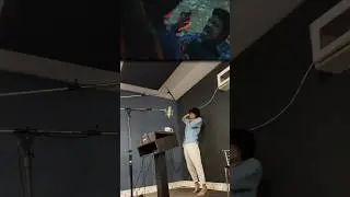 Actors Dubbing aise karte hain 😍❤️ tough job #acting #abhayverma #munjya