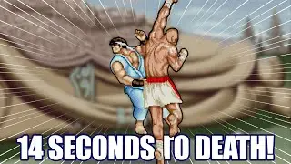 Street Fighter 2 Turbo Hyper Fighting: Sagat, 15 & 14 Seconds to Death!