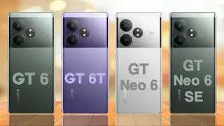 Realme GT 6 Vs Realme GT 6T Vs Realme GT Neo 6 Vs Realme GT Neo 6 SE