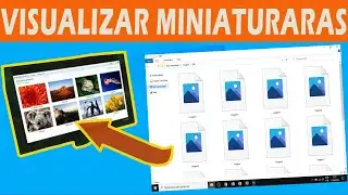 Como Ativar Visualização de Miniaturas de Imagens  de Imagem no Windows.