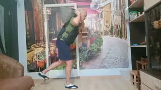 Домашняя тренировка с сэндбэгом