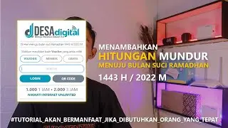 Menambahkan Hitungan Mundur Countdown Ramadhan 2022 di Login Page Hotspot Mikrotik
