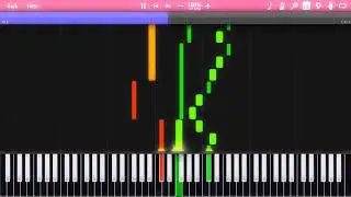 J.S. Bach - Sinfonia No. 6 in E major (BWV 792) [Synthesia Tutorial]