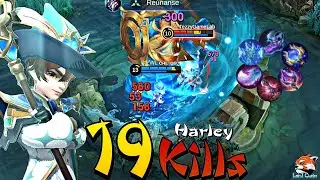 Harley Mobile Legends 💥 19 Kills 🔥 BUILD Magic 🔰  Kill Más Lord 🤣