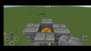 how to make a automatic fireball canon in Minecraft pe part 2