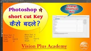 Change Shortcuts Key in Photoshop