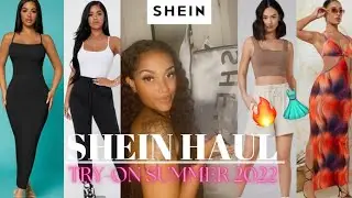 MINI SHEIN CLOTHING TRY ON  HAUL | SUMMER HAUL 2022 MINIMALISTS | EVA IS ESSENTIAL
