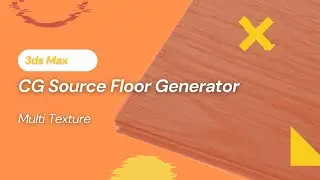 #30 3ds Max CG Source Floor Generator / Parquet Design